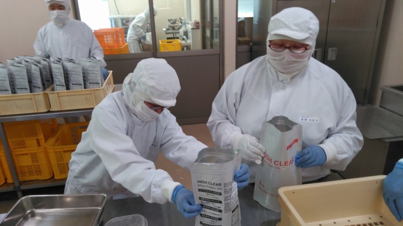 プロテイン製造②